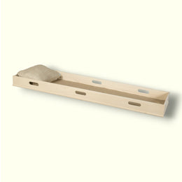 Opbaarplank Ecologisch Populieren Hout Jute 196x59cm