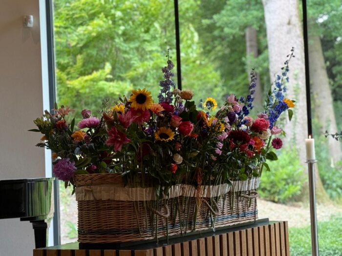 Bloemenband - ongebleekt katoen €269,00 - Afbeelding 2
