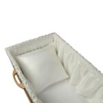 Uitvaartkist Kapdeksel Eikenfolie Satijn Spaanplaat 9 - Afbeelding 2